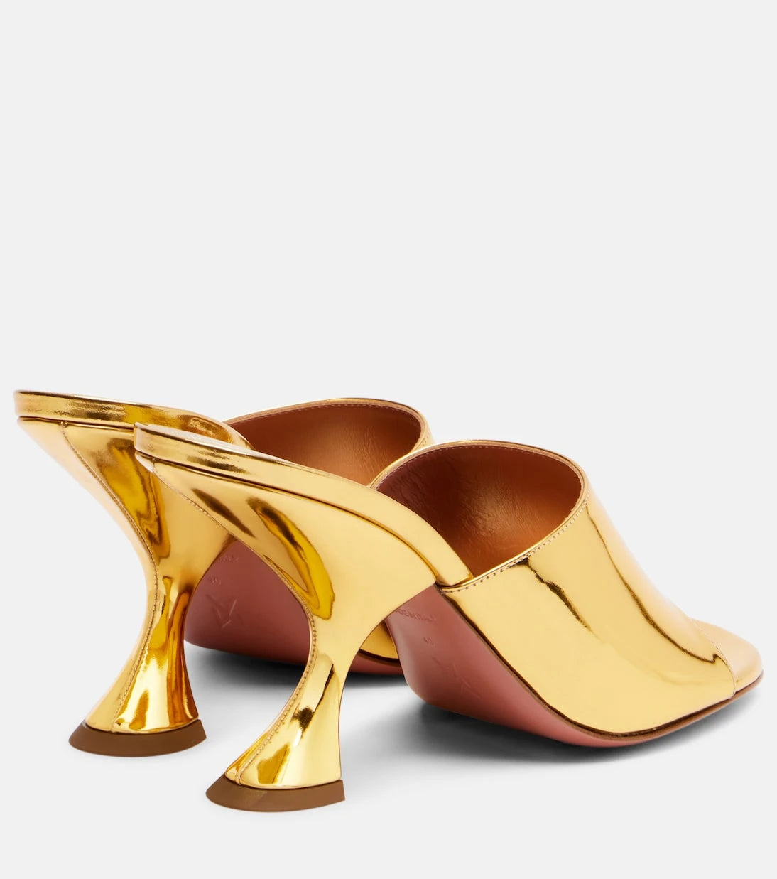 Amina Muaddi - Taylor 90 leather mules