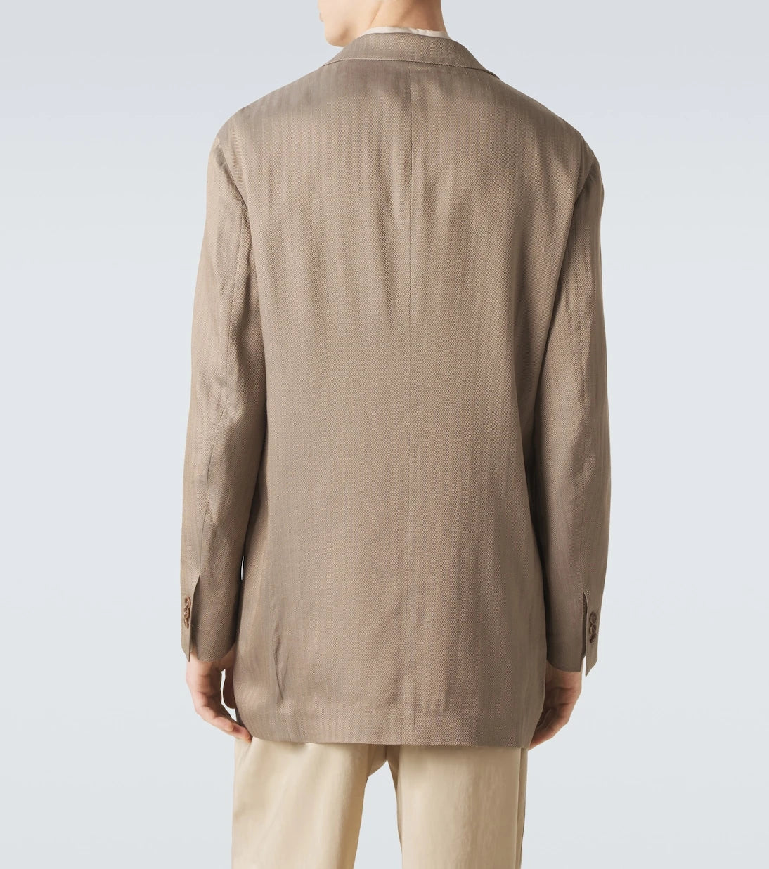Giorgio Armani - Archivio herringbone blazer