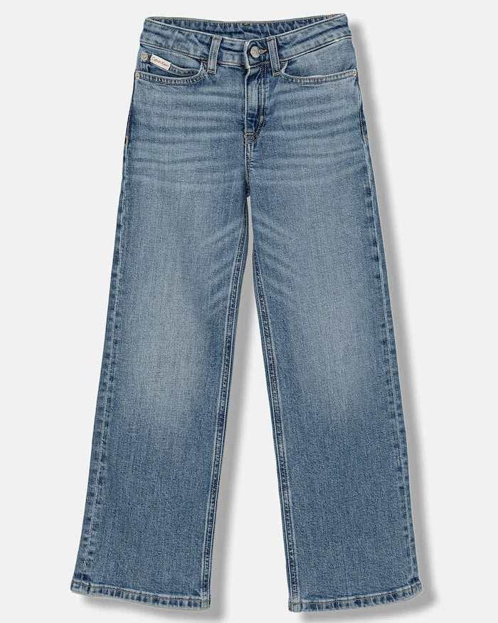 Calvin Klein Jeans HR WIDE LEG Çocuk Kot Pantolon