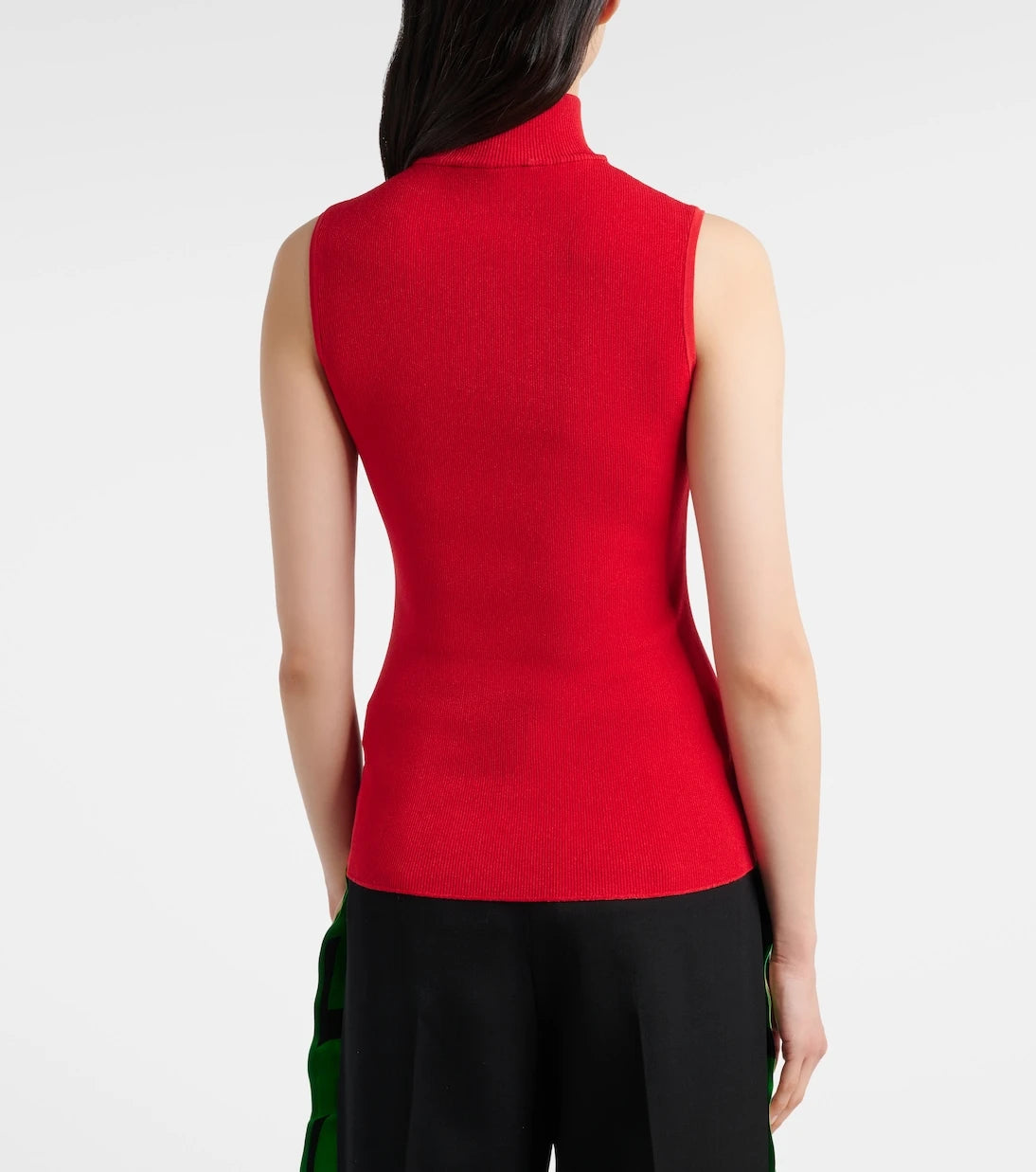 Loewe - Double L ribbed-knit top