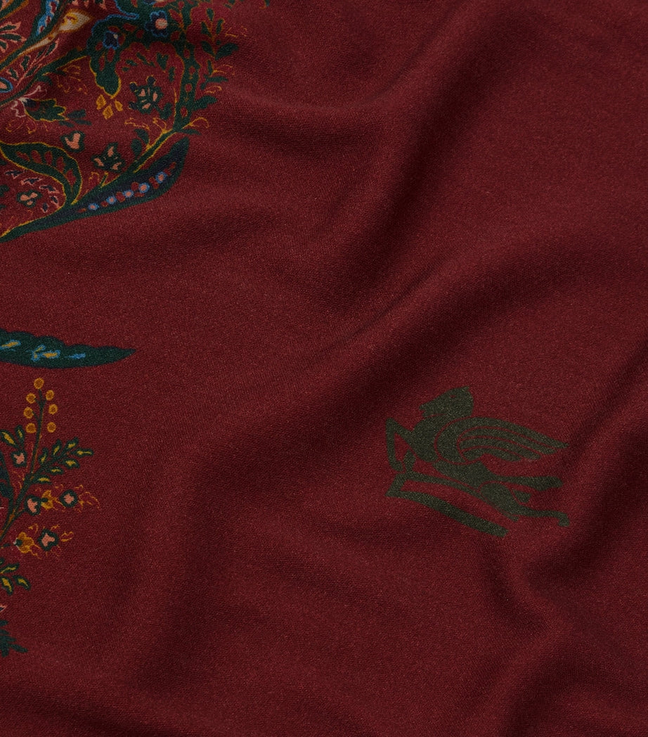 Etro Wool Clergy Throw (140cm x 180cm)