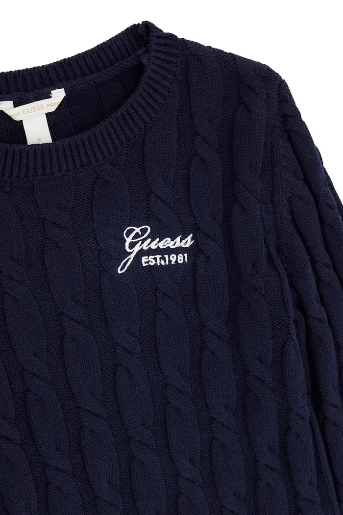 Guess çocuklar için yün katkılı kazak
