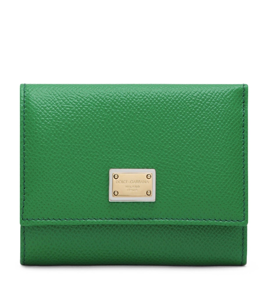Multi Leather Dauphine Flap Wallet