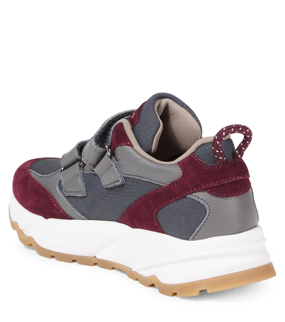 Brunello Cucinelli Kids - Suede-trimmed sneakers