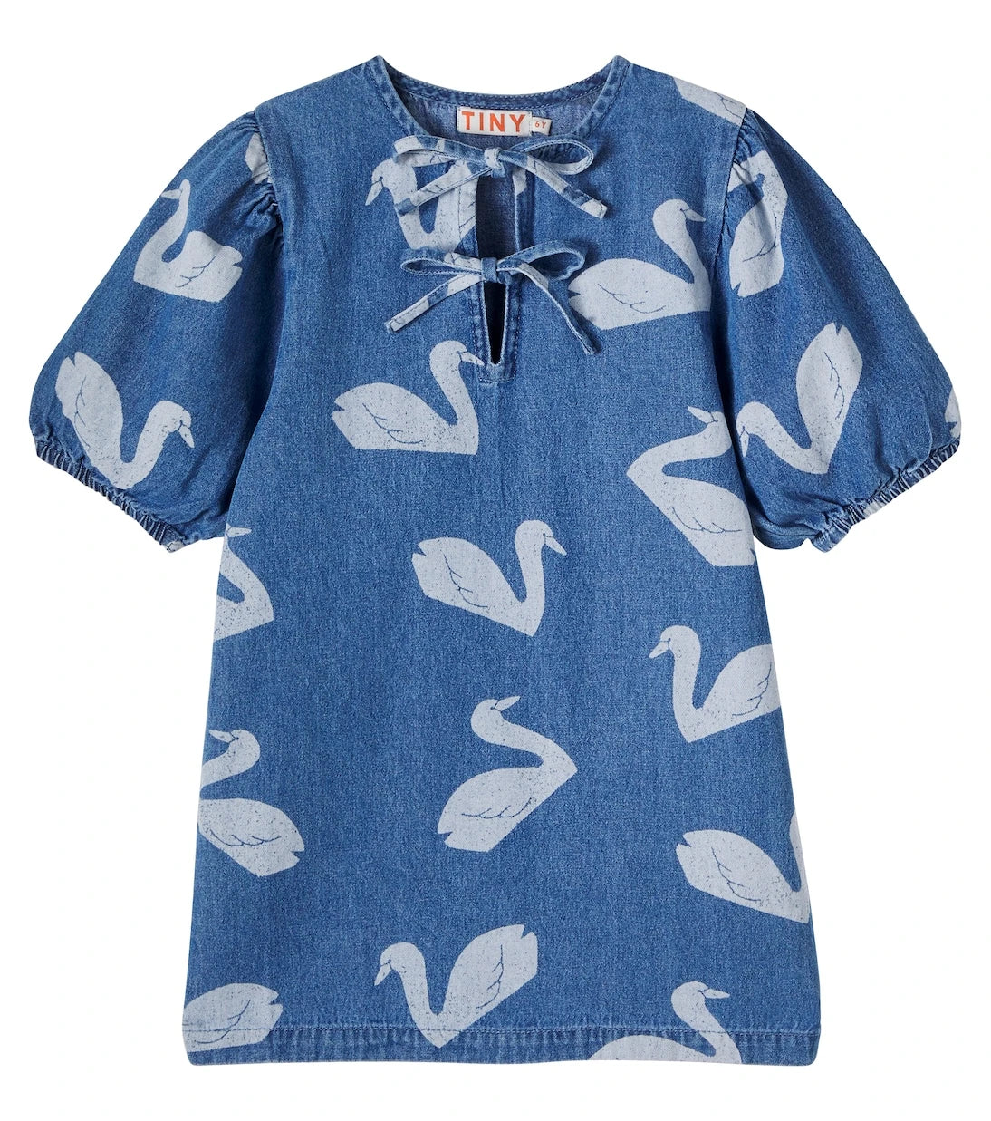 Tinycottons - Printed denim dress