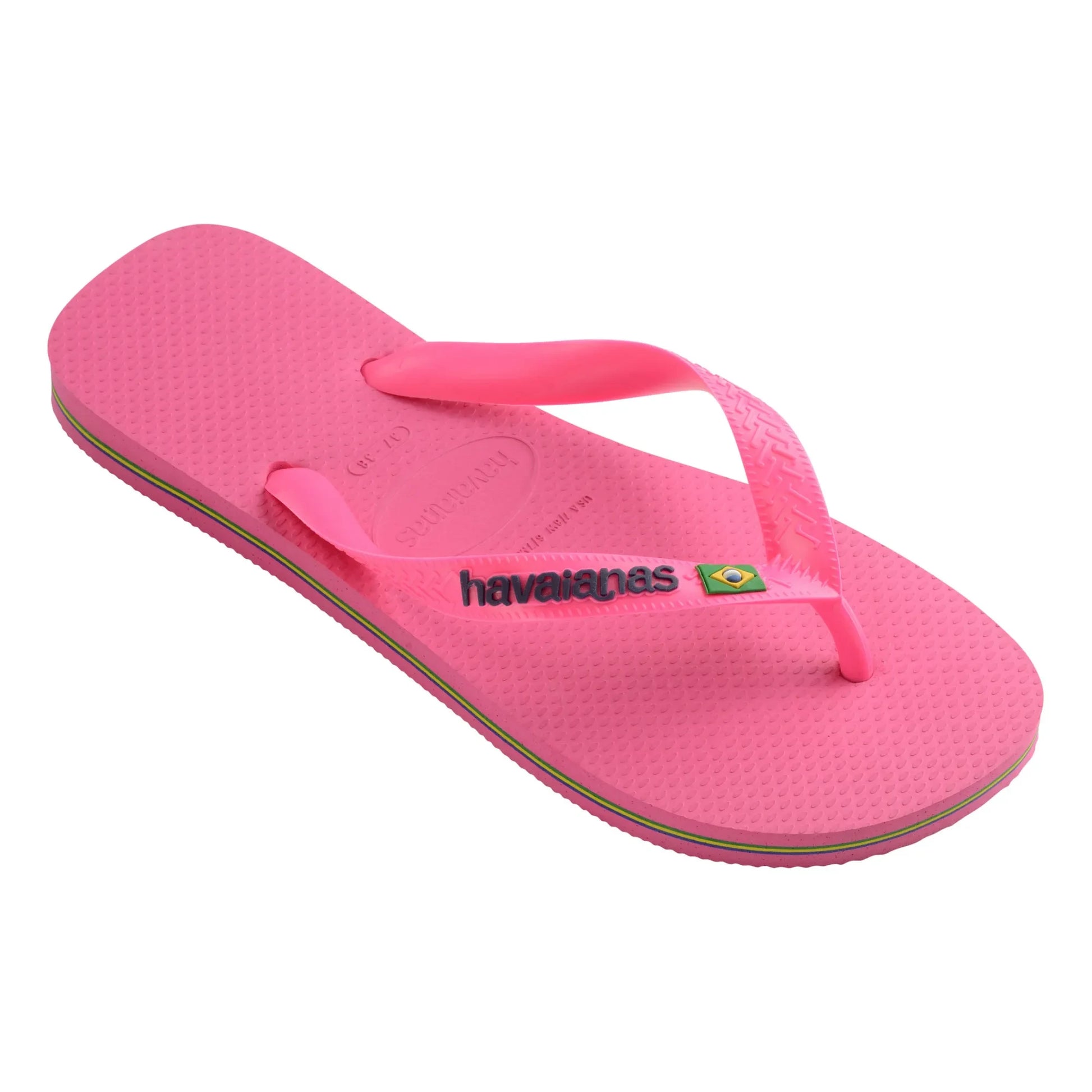 Havaianas - Brasil Logo Neon flip-flops | Pink