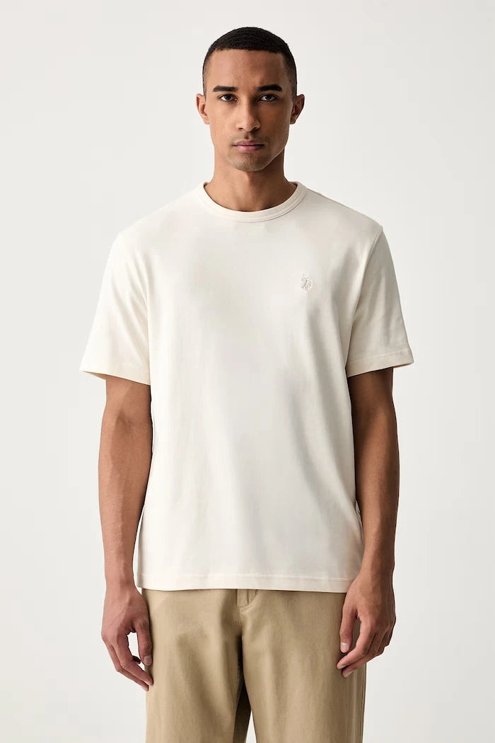 U.S. Polo Assn. Erkek Pamuklu Tişört RELAXED FIT DHM