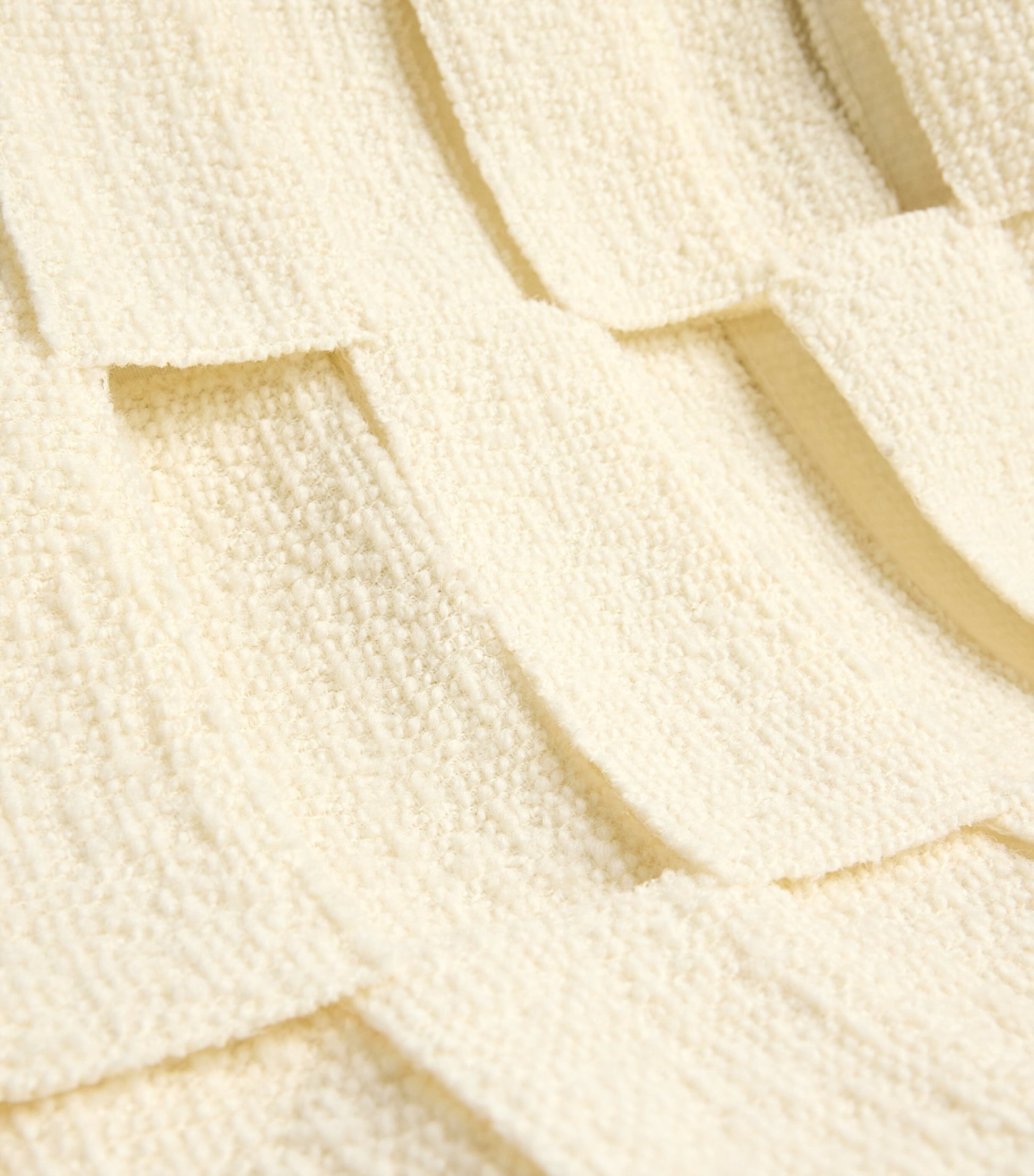 A.W.A.K.E. Mode White Rectangle Maxi Skirt