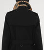 Burberry Gabardine Mid-Length Kensington Heritage Trench Coat