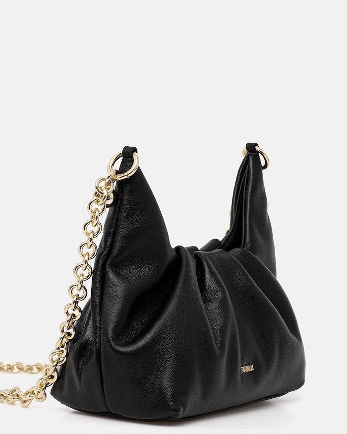 Furla чанта crossbody дамска от кожа Delia Mini Shoulder
