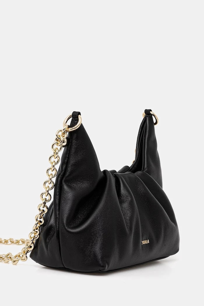 Furla чанта crossbody дамска от кожа Delia Mini Shoulder