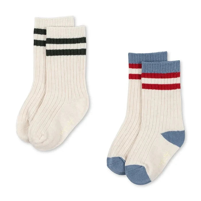Konges Sløjd чорапи за деца 2 PACK RIB SOCKS 2 броя
