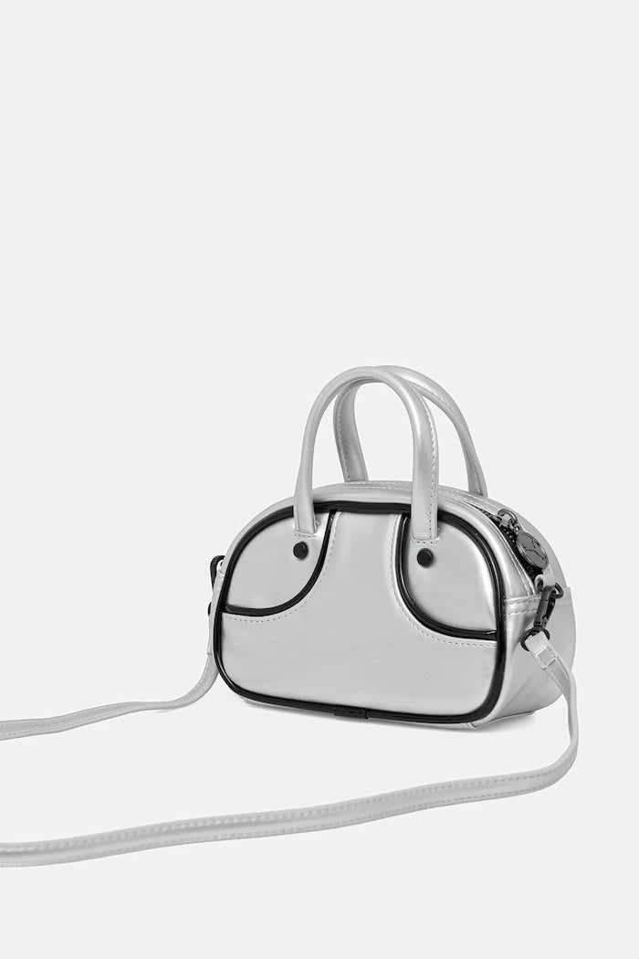 Puma kadın crossbody çanta suni deriden 1976 Metallic Micro Grip