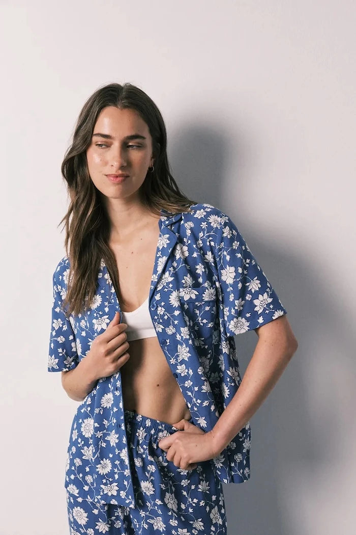 women'secret kadın viskon iki parçalı pijama