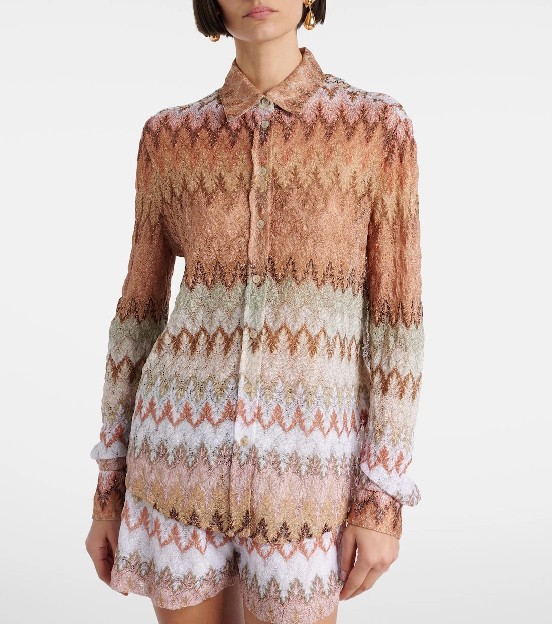 Missoni - Lamé shirt