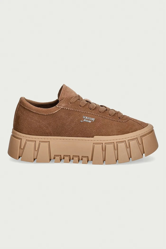 Tommy Jeans TJW PLATFORM SNEAKER SUEDE Süet Kadın Spor Ayakkabı