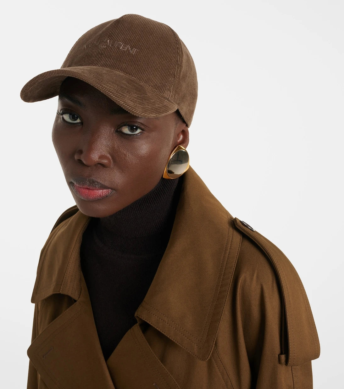 Saint Laurent - Corduroy baseball cap