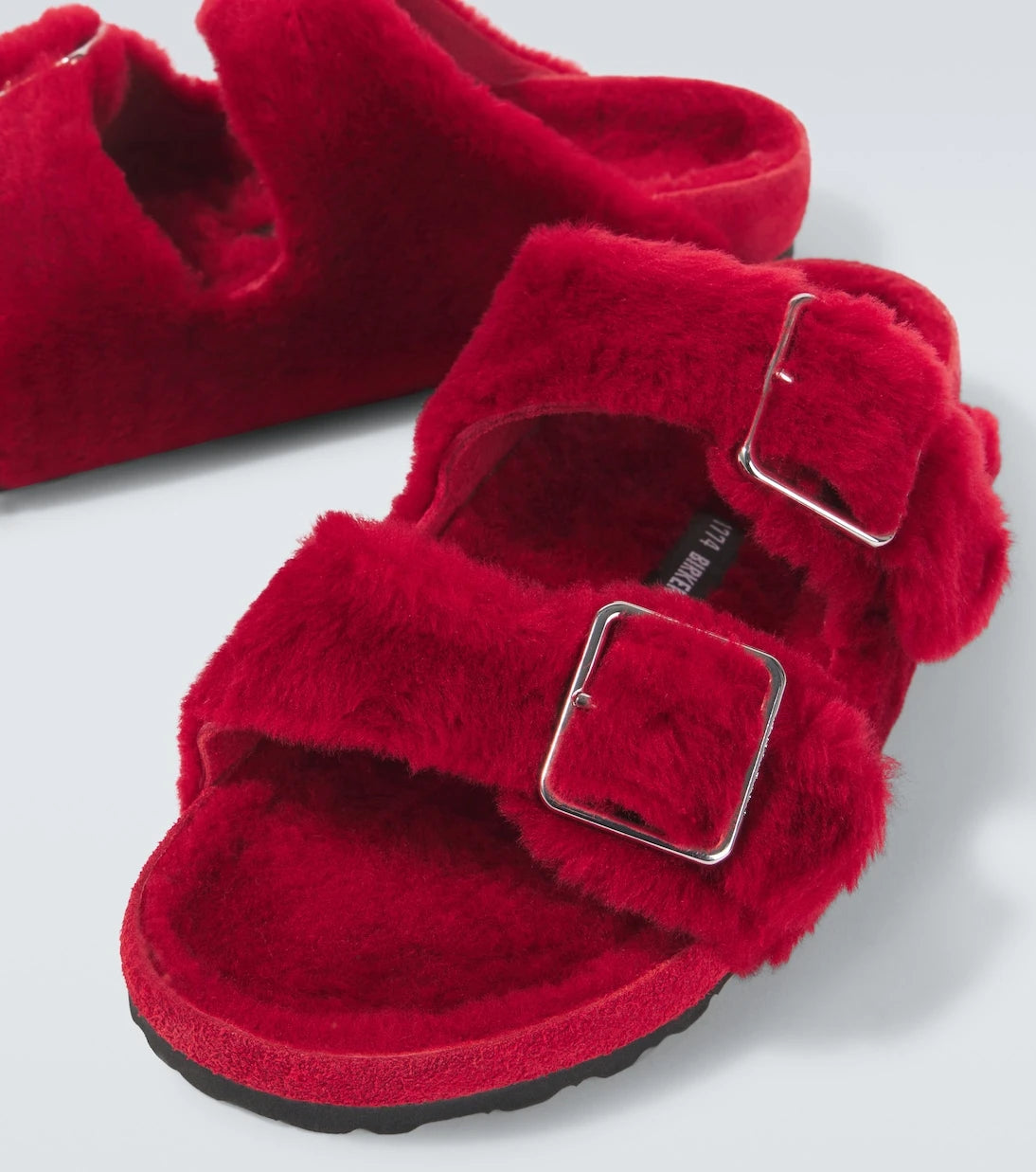 Birkenstock 1774 - Arizona 1774 shearling-lined suede sandals