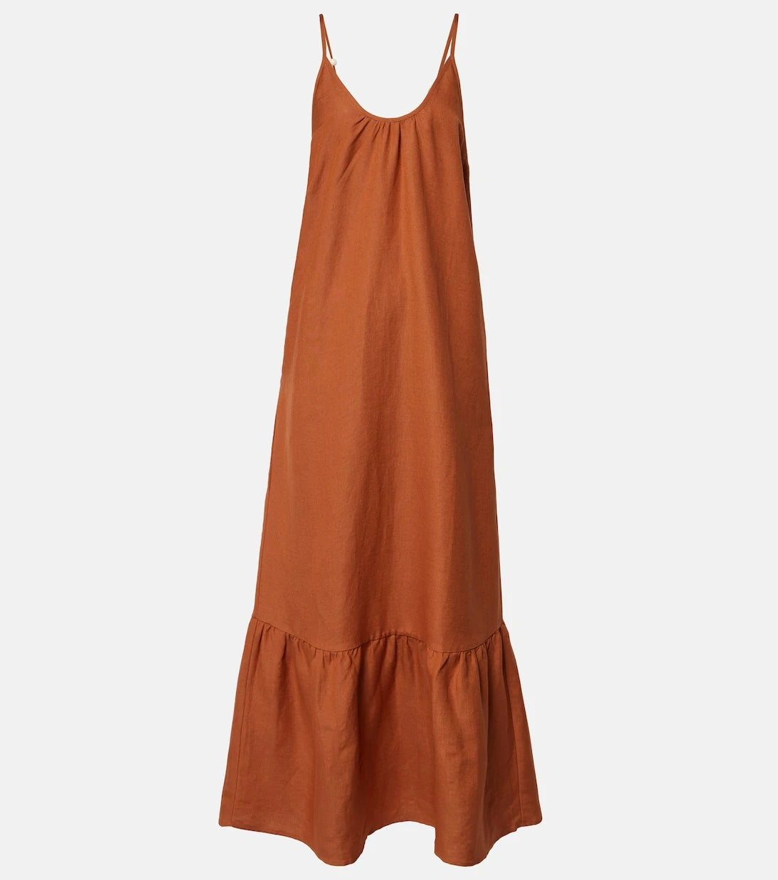 Adriana Degreas - Linen-blend maxi dress