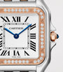 Medium Rose Gold and Diamond Panthère de Cartier Watch 27mm