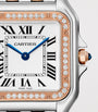 Medium Rose Gold and Diamond Panthère de Cartier Watch 27mm