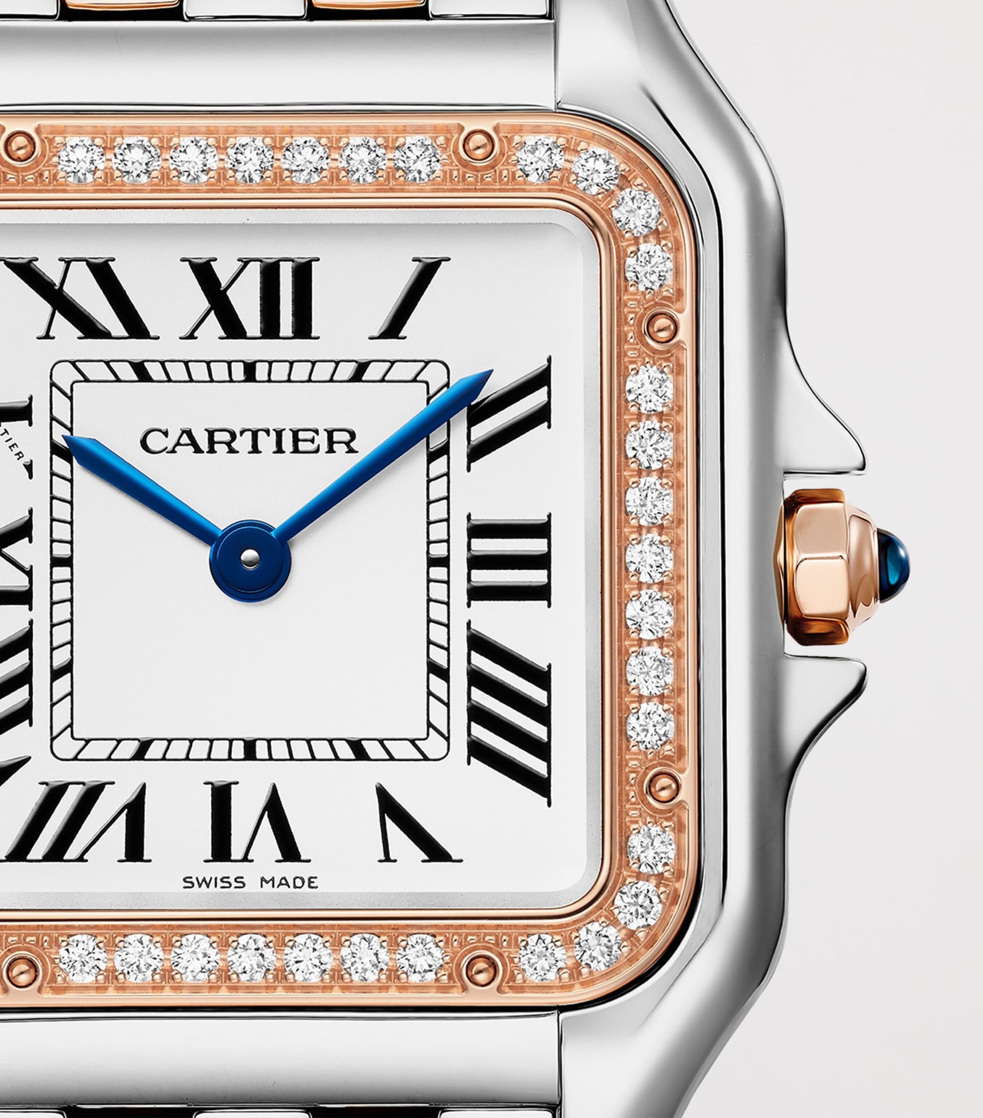 Medium Rose Gold and Diamond Panthère de Cartier Watch 27mm