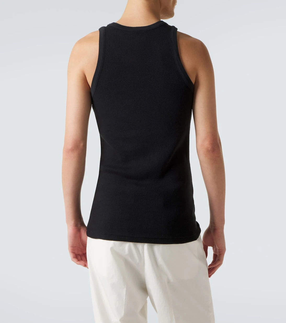 Auralee - Ribbed-knit cotton tank top