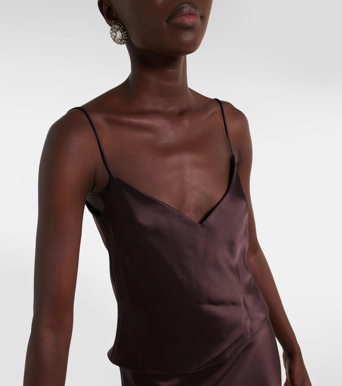 Galvan - Ischia satin camisole