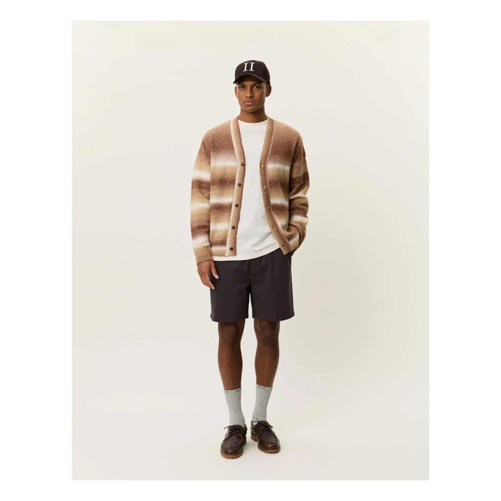 Les Deux - Boston Gradient Maille Cardigan | Light brown