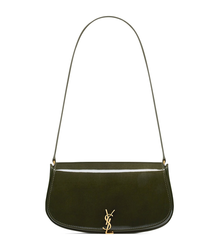 Saint Laurent Green Mini Voltaire Shoulder Bag