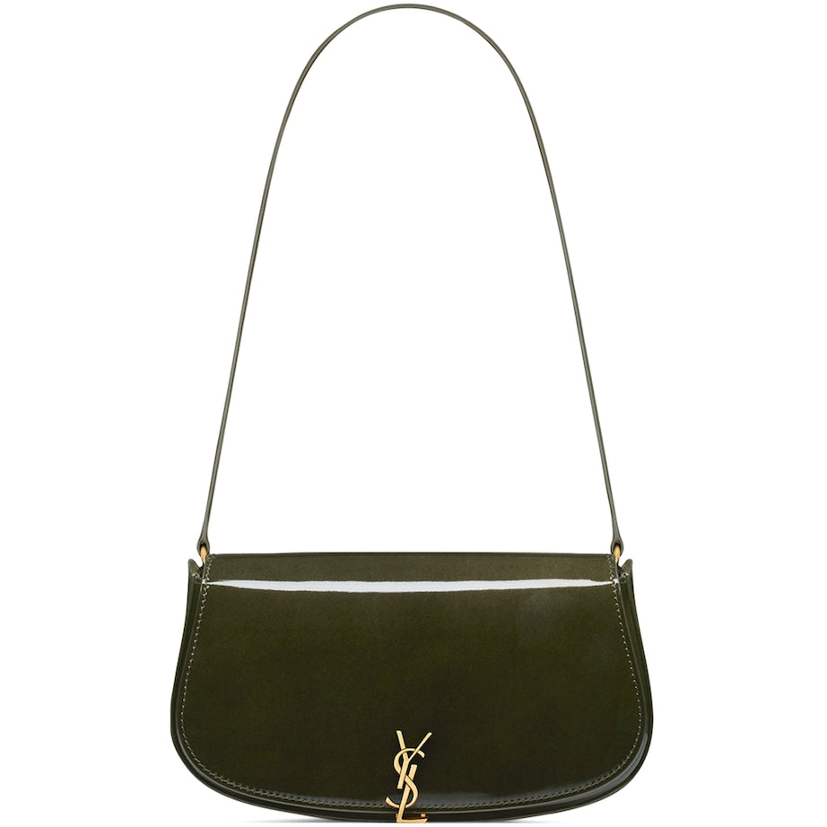 Saint Laurent Green Mini Voltaire Shoulder Bag