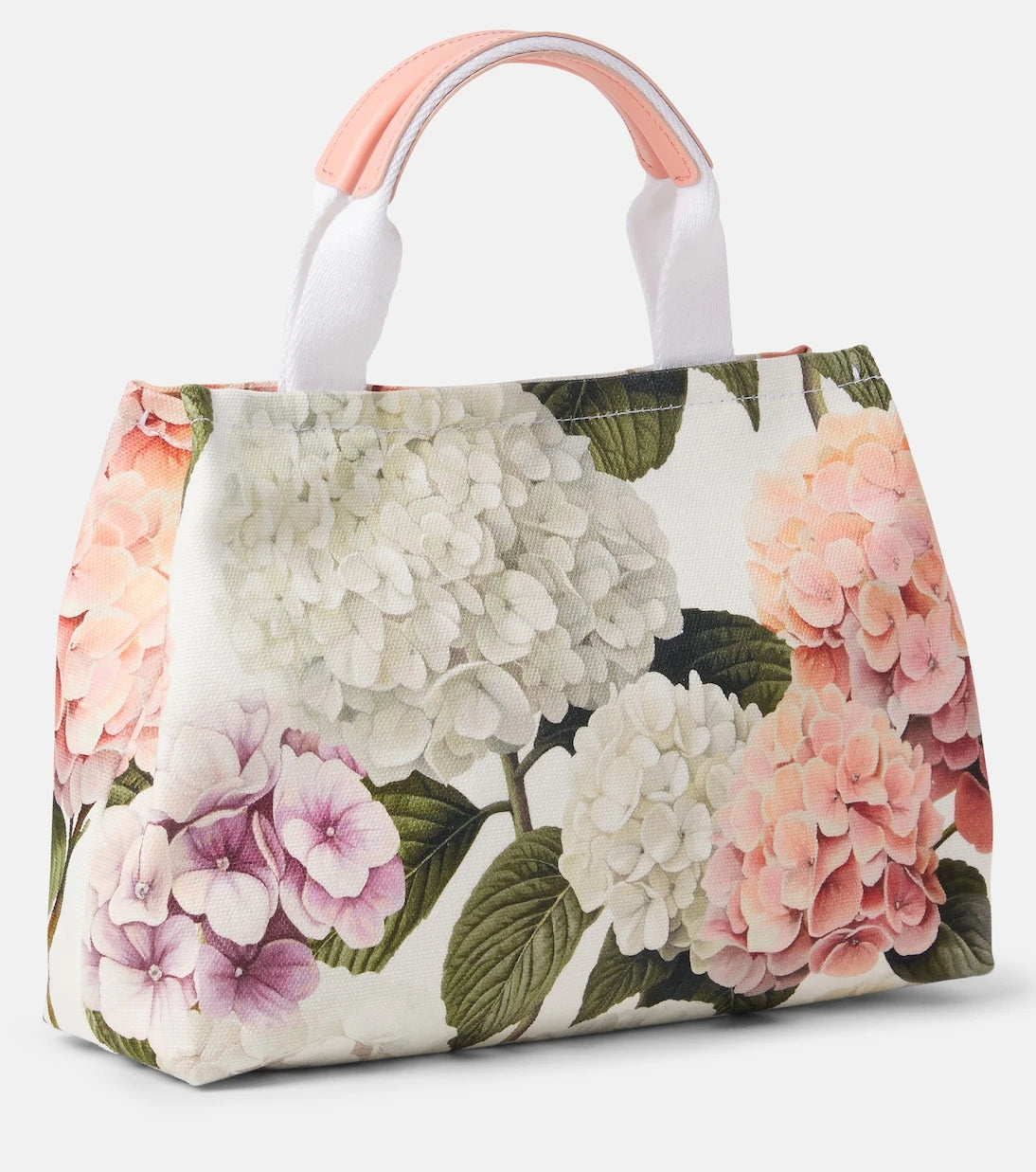 Dolce&Gabbana Kids - DG floral canvas tote bag