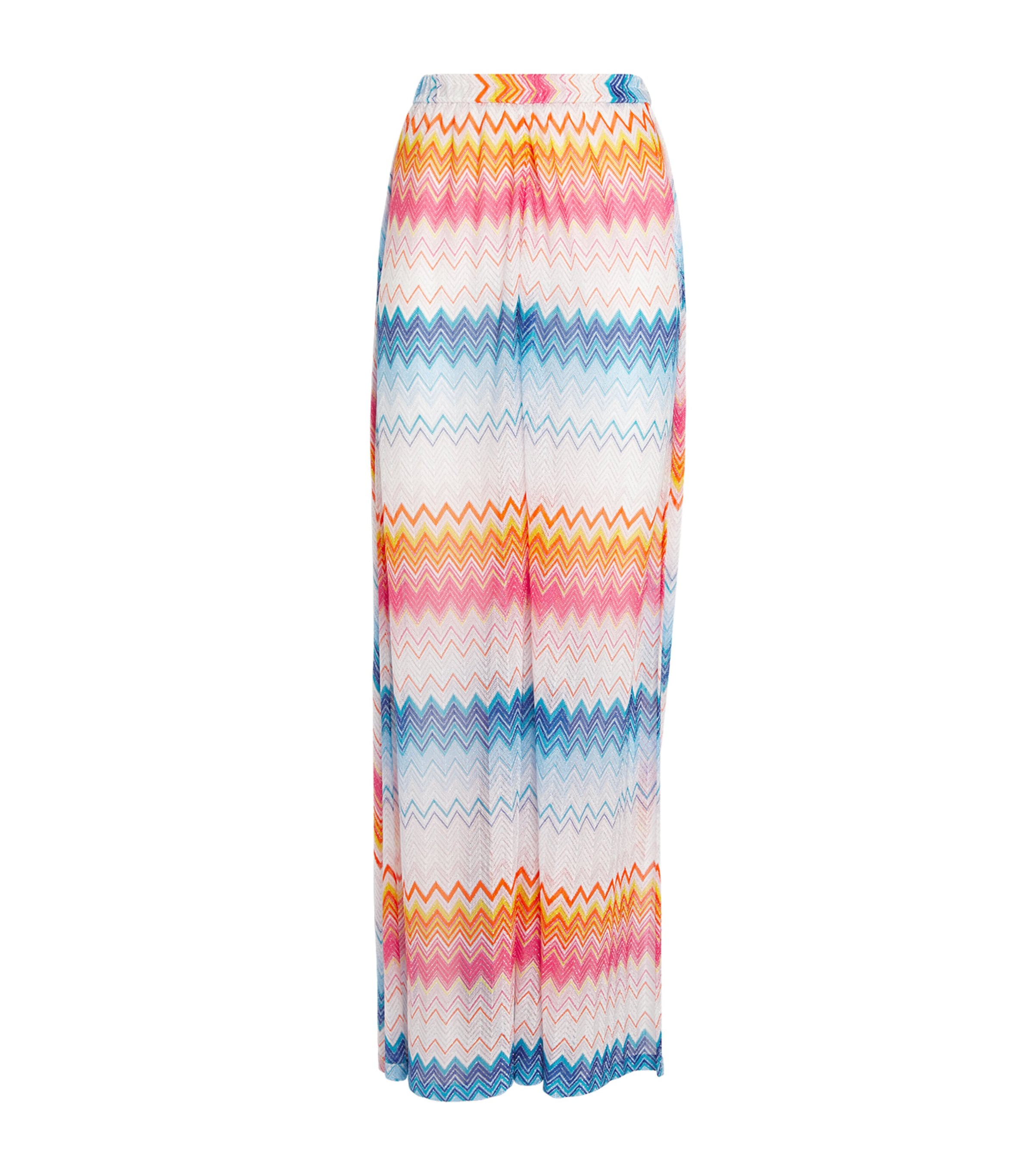Missoni Multi Side-Split Wide-Leg Trousers