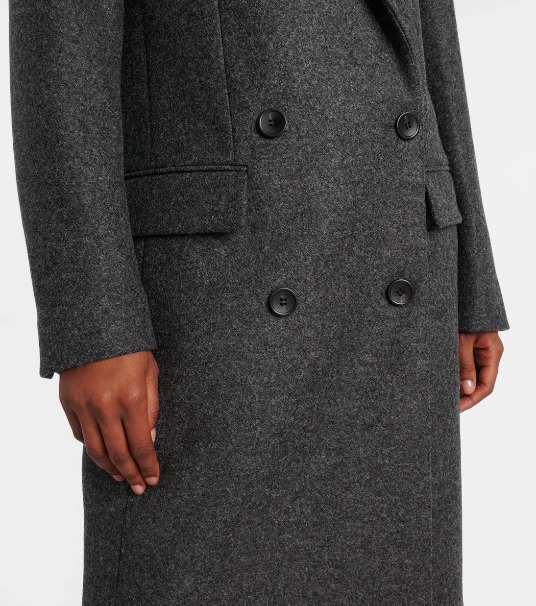 Isabel Marant - Irene double-breasted virgin wool coat