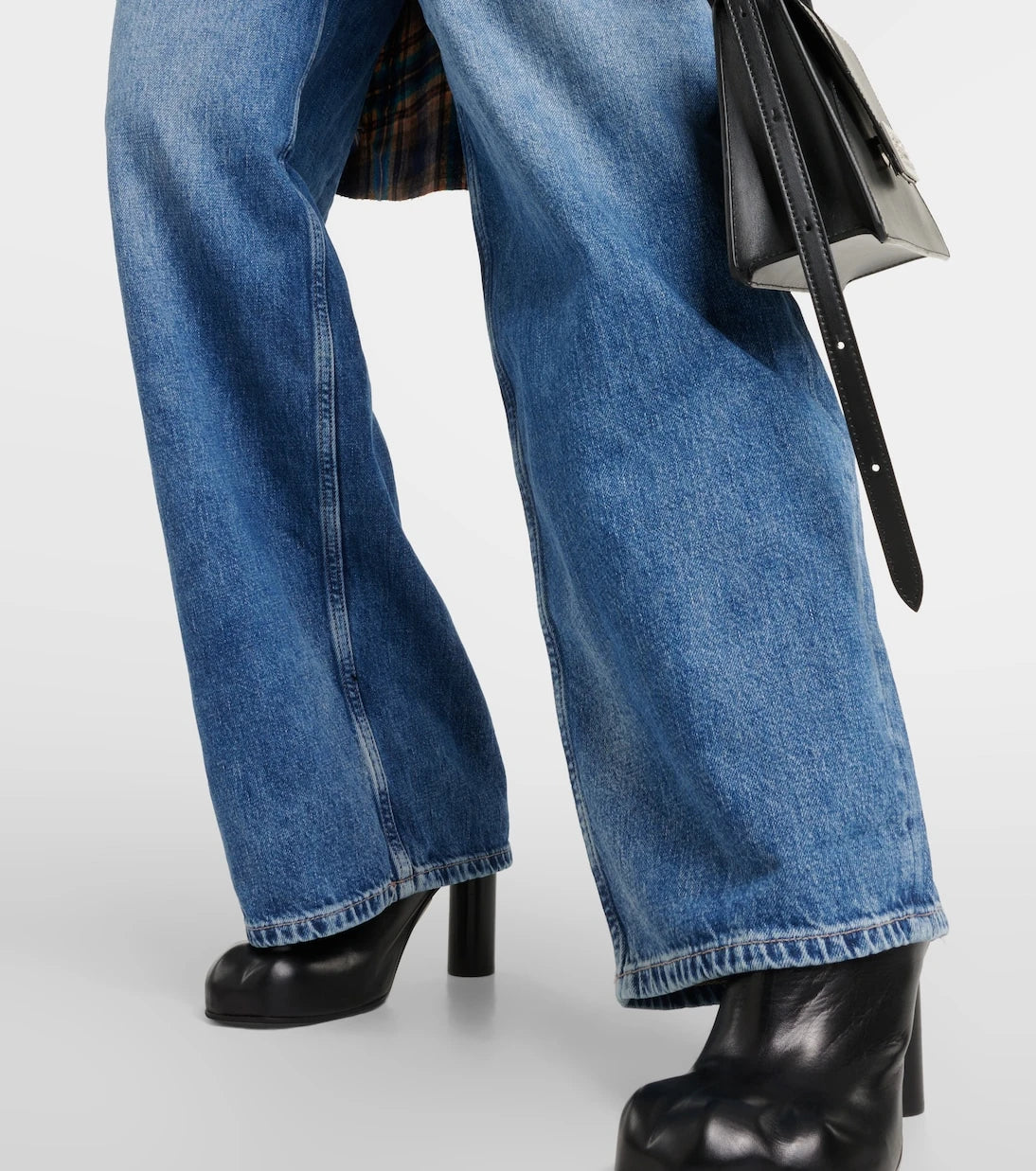AG Jeans - Mari high-rise wide-leg jeans