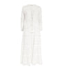 Alice+Olivia White Drawstring Talia Robe