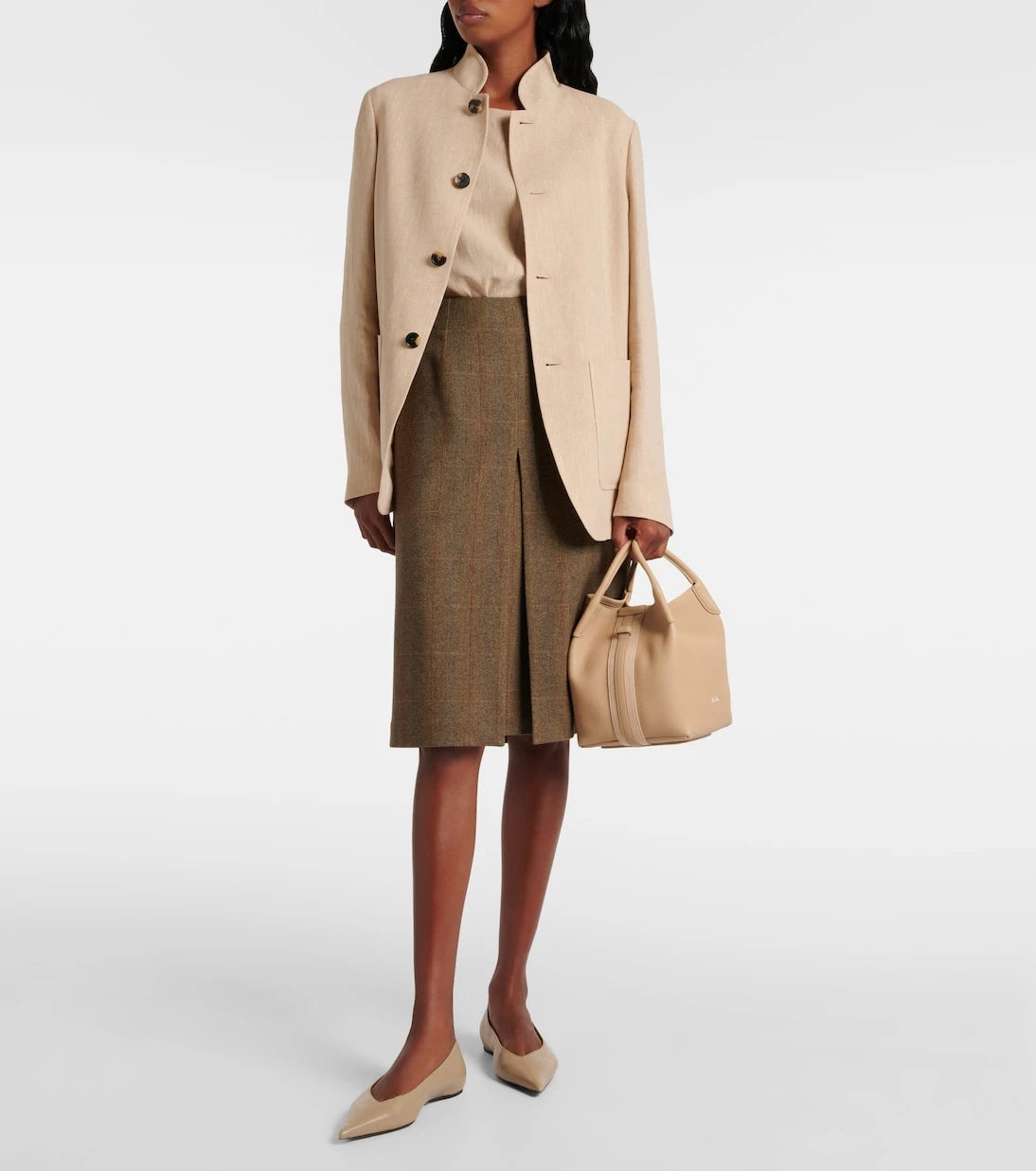 Loro Piana - حقيبة حمل Bale Small جلدية