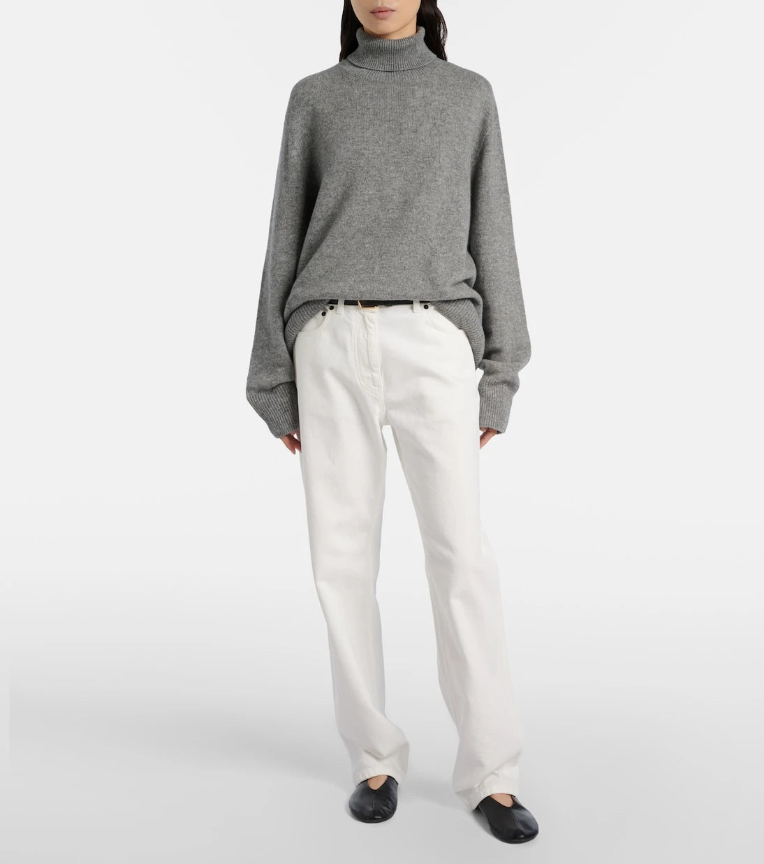 The Row - Stepny wool and cashmere turtleneck sweater