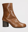 Maison Margiela Beige Sun-Bleached Leather Tabi Boots 60