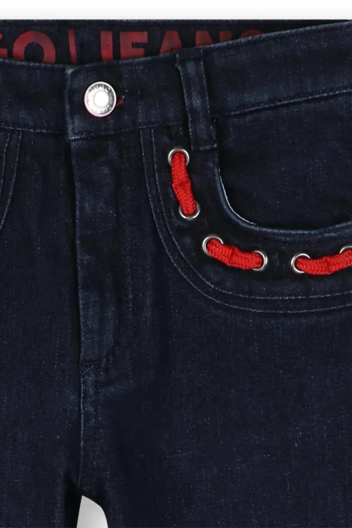 Çocuklar için straight kot pantolon
