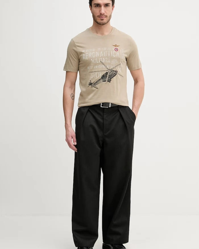 Pamuklu Tişört Aeronautica Militare