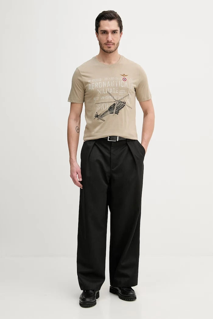 Pamuklu Tişört Aeronautica Militare