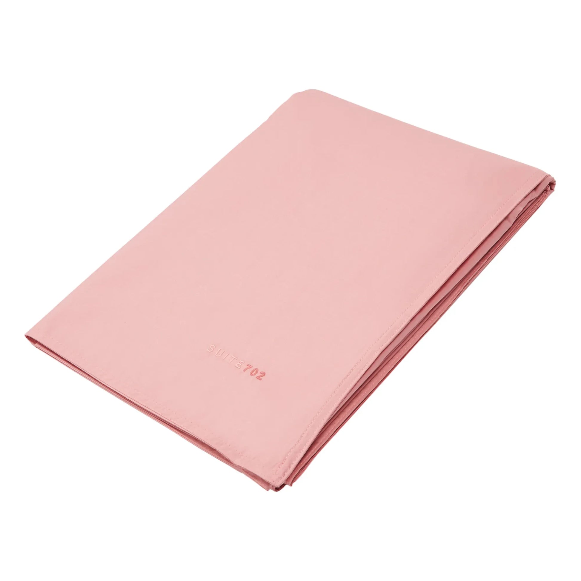 Suite 702 - Organic Percale Duvet Cover | Powder pink