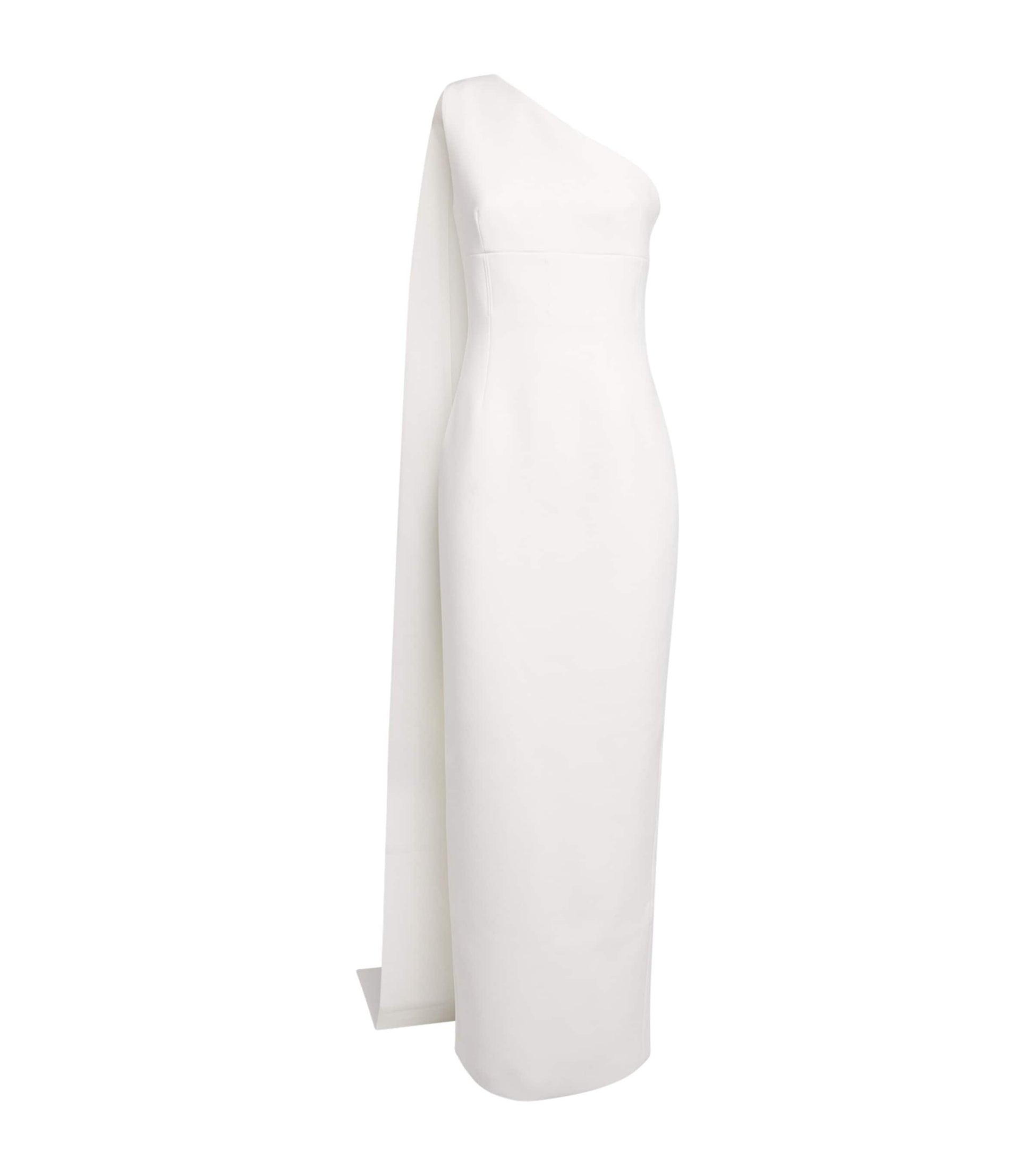 Ivory One-Shoulder Clara Gown