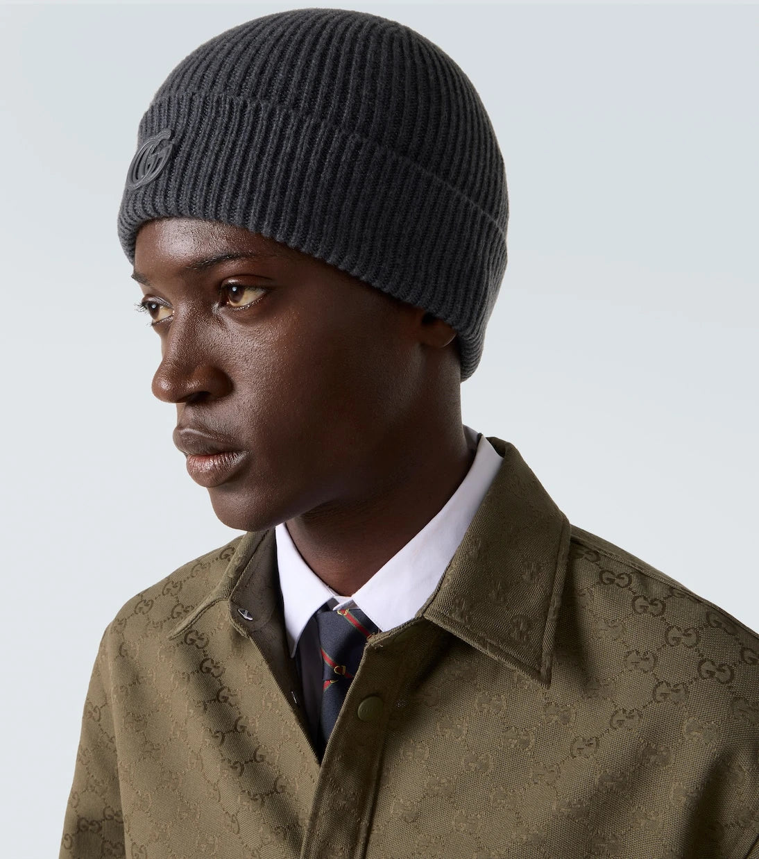 Gucci - Double G ribbed-knit cashmere beanie