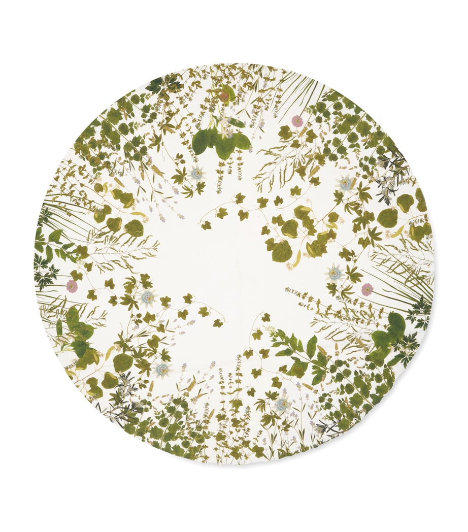 Summerill & Bishop Linen Herb Garden Round Tablecloth (260cm)