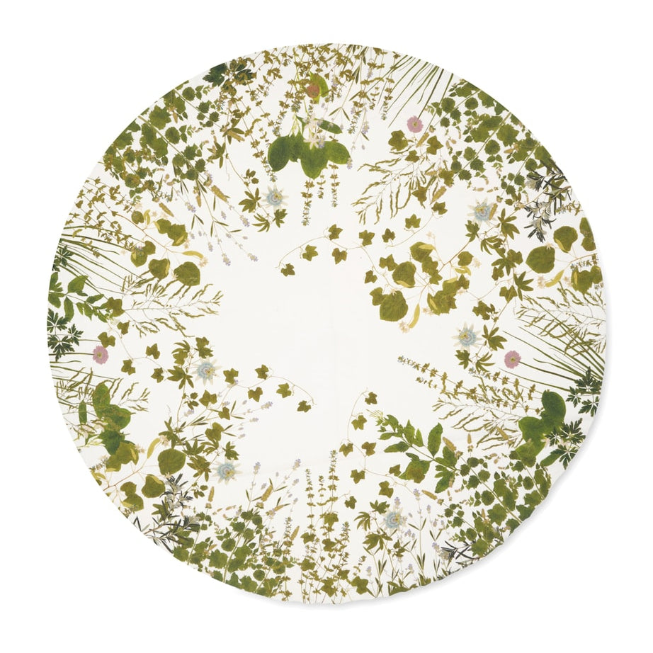 Summerill & Bishop Linen Herb Garden Round Tablecloth (260cm)