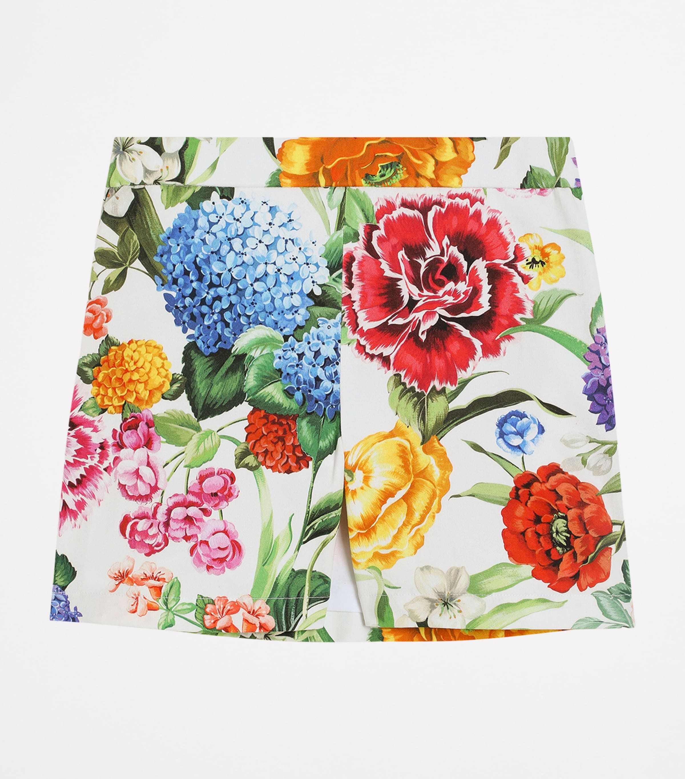Dolce & Gabbana Kids Drill Floral Skort (8-12+ Years)