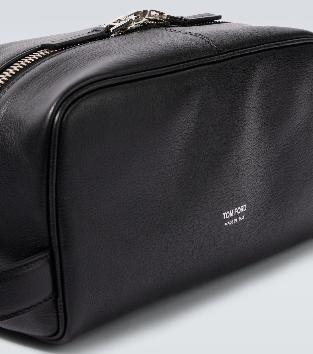 Tom Ford - Logo leather toiletry bag