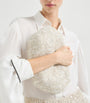 Brunello Cucinelli Silk Dazzling Croc Shoulder Bag